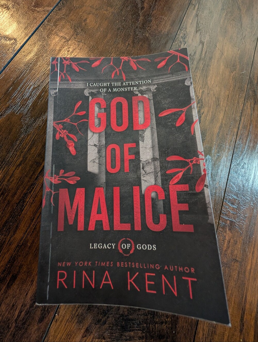 ❤️EUC Legacy Of Gods: "God of Malice" By Rina Kent (2024) Paperback